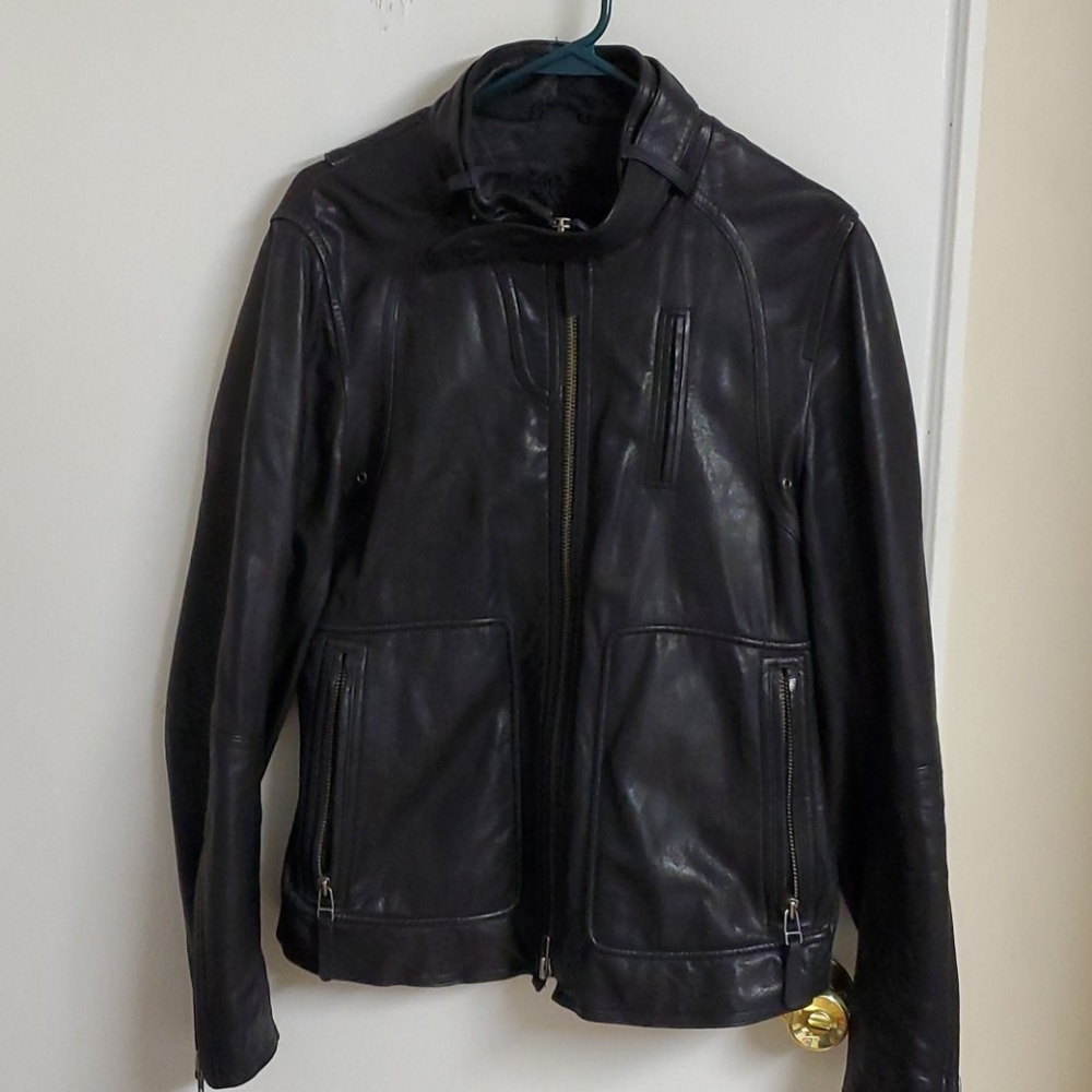 Mackage leather jacket